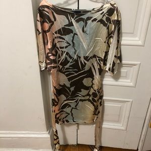 NWT Kimono style mini dress